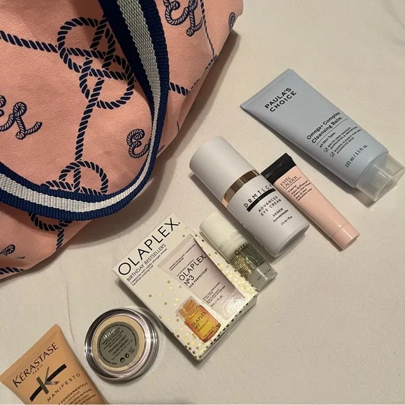 Keratase,Laura Mercier,Olaplex,Ouai,Drmtlgy,Paulas choice&Estee Lauder BeautyBag - Picture 3 of 4
